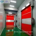 Automatic Roll Up PVC Fabric High Speed Door